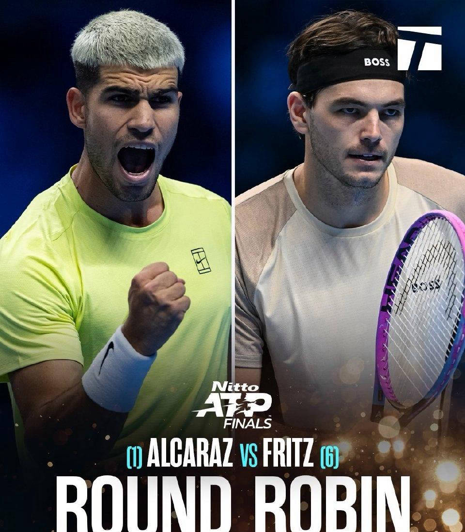 年终总决赛绝杀蒙特卡洛大师赛，阿尔卡拉斯状态火热