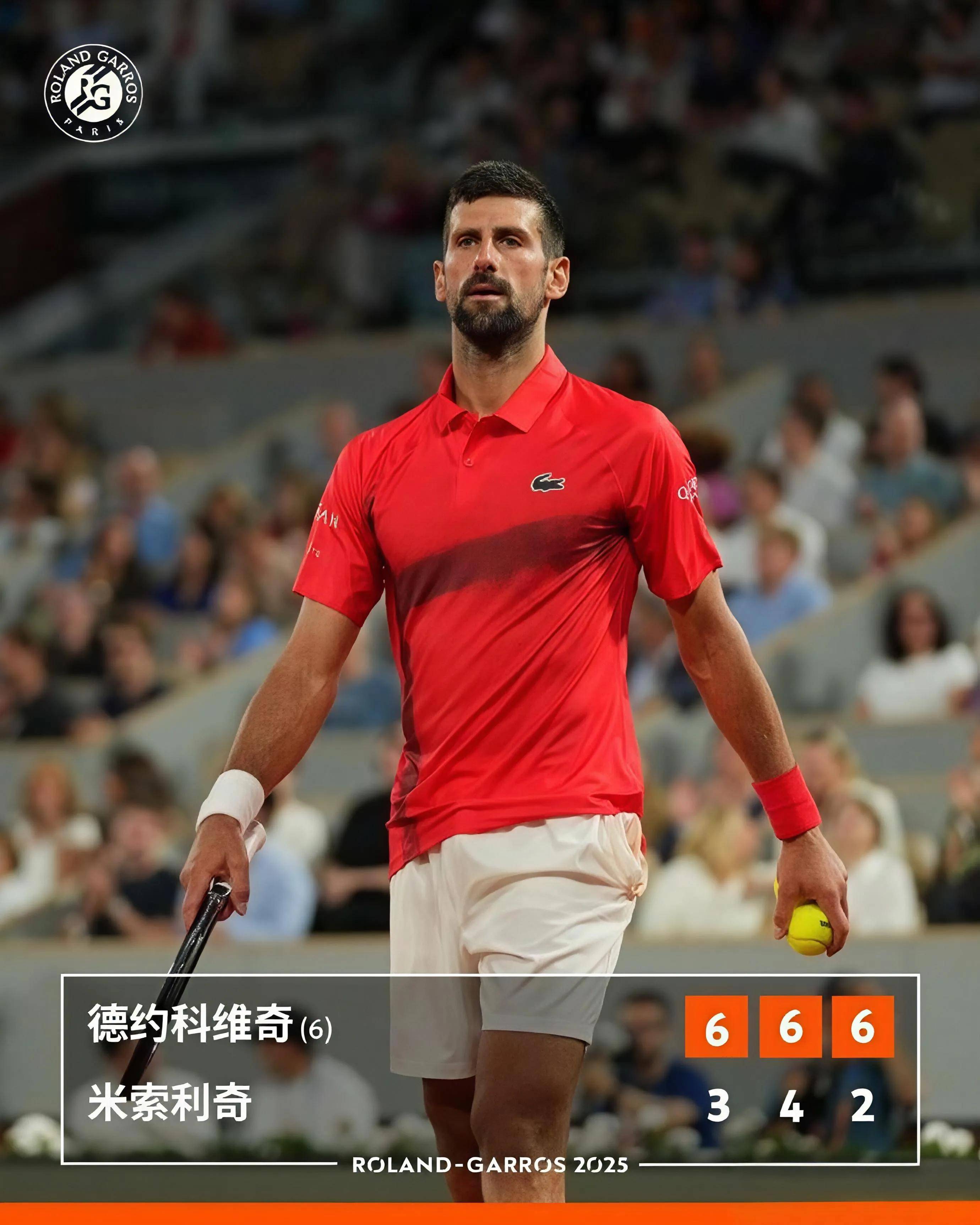 年终总决赛完胜法网，德约科维奇统治全场